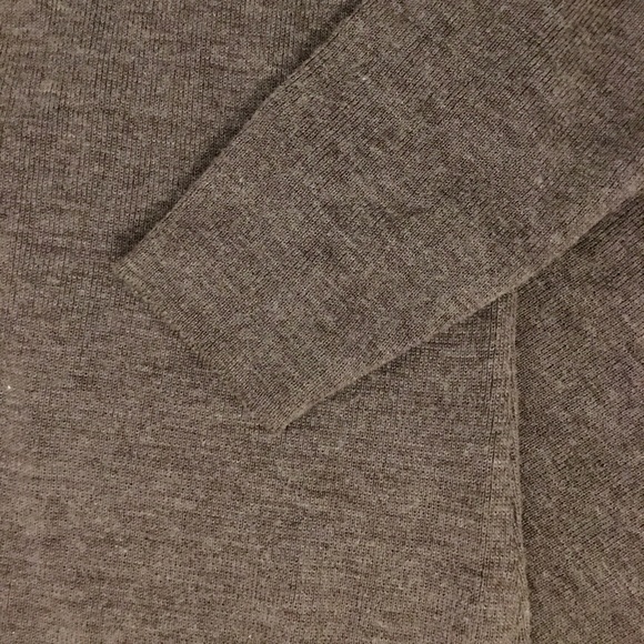 Taupe knit midi dress - Picture 3 of 6